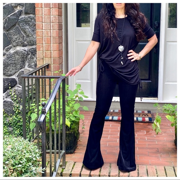 FABULOUS SHORT SLEEVES SIDE RUCHED LOOSE FIT TUNIC - Picture 13 of 16